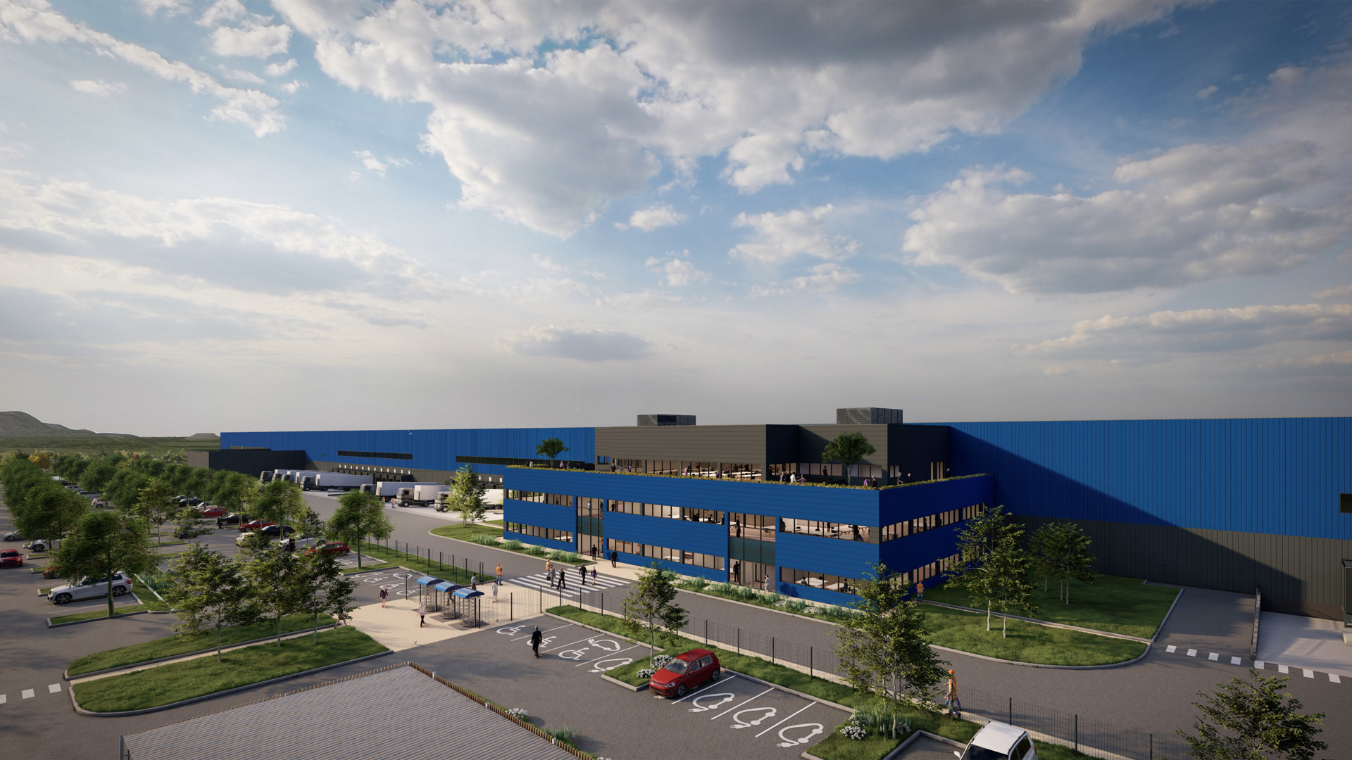 Tristan Fund and Edmond de Rothschild REIM acquire XXL logistics development in the multimodal platform Delta 3